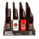 BIC LIGHTER 40CT DISPLAY EZ REACH TUXEDO BEZ-414